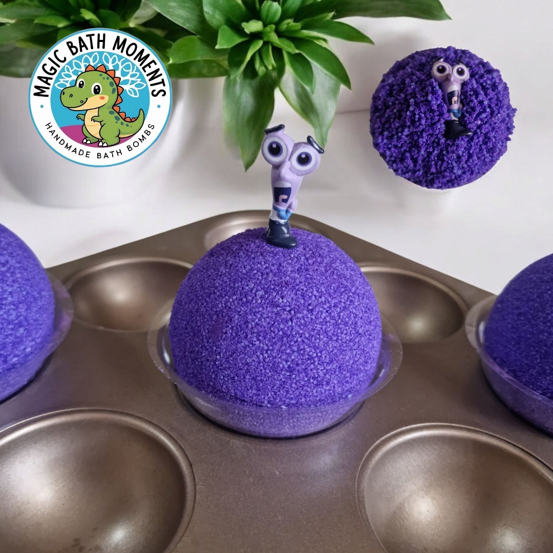 Fear Bath Bomb – Emotional Learning & Bath Play with Surprise Toy