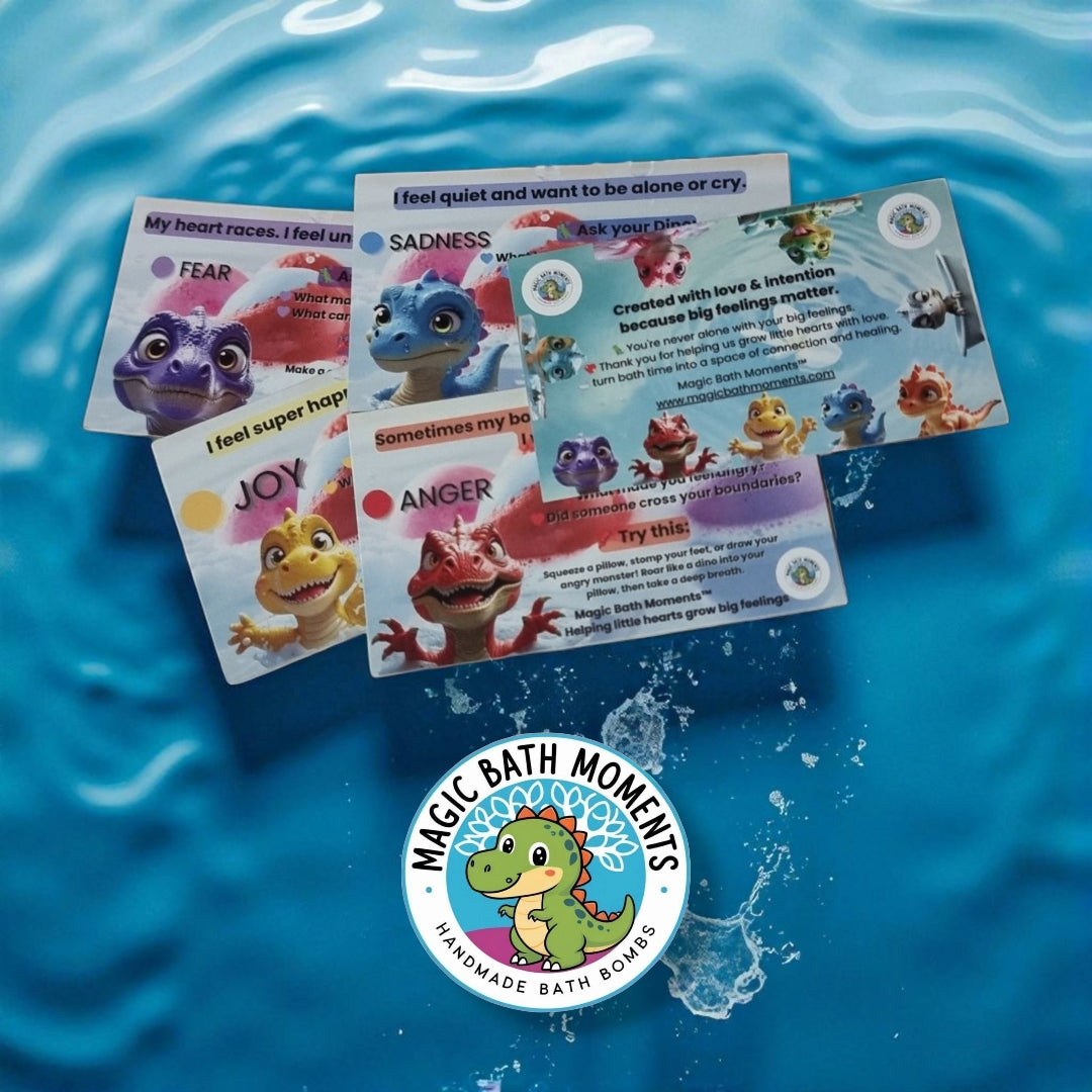 Magic Mood Soaps™ Pack | Goat Milk & Charcoal Soaps with Feelings Cards