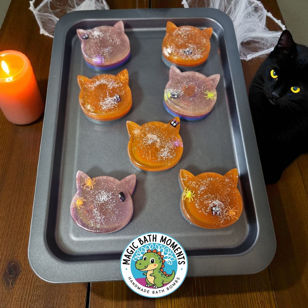 π Halloween Soap Collection β Handmade Goat Milk & Clear Soap with Charcoal Options