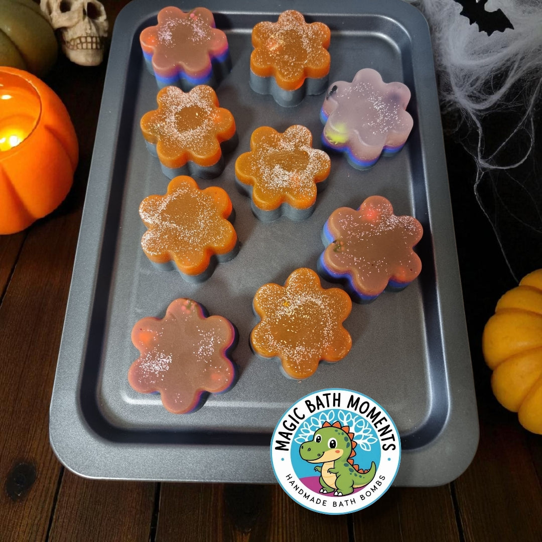 π Halloween Soap Collection β Handmade Goat Milk & Clear Soap with Charcoal Options