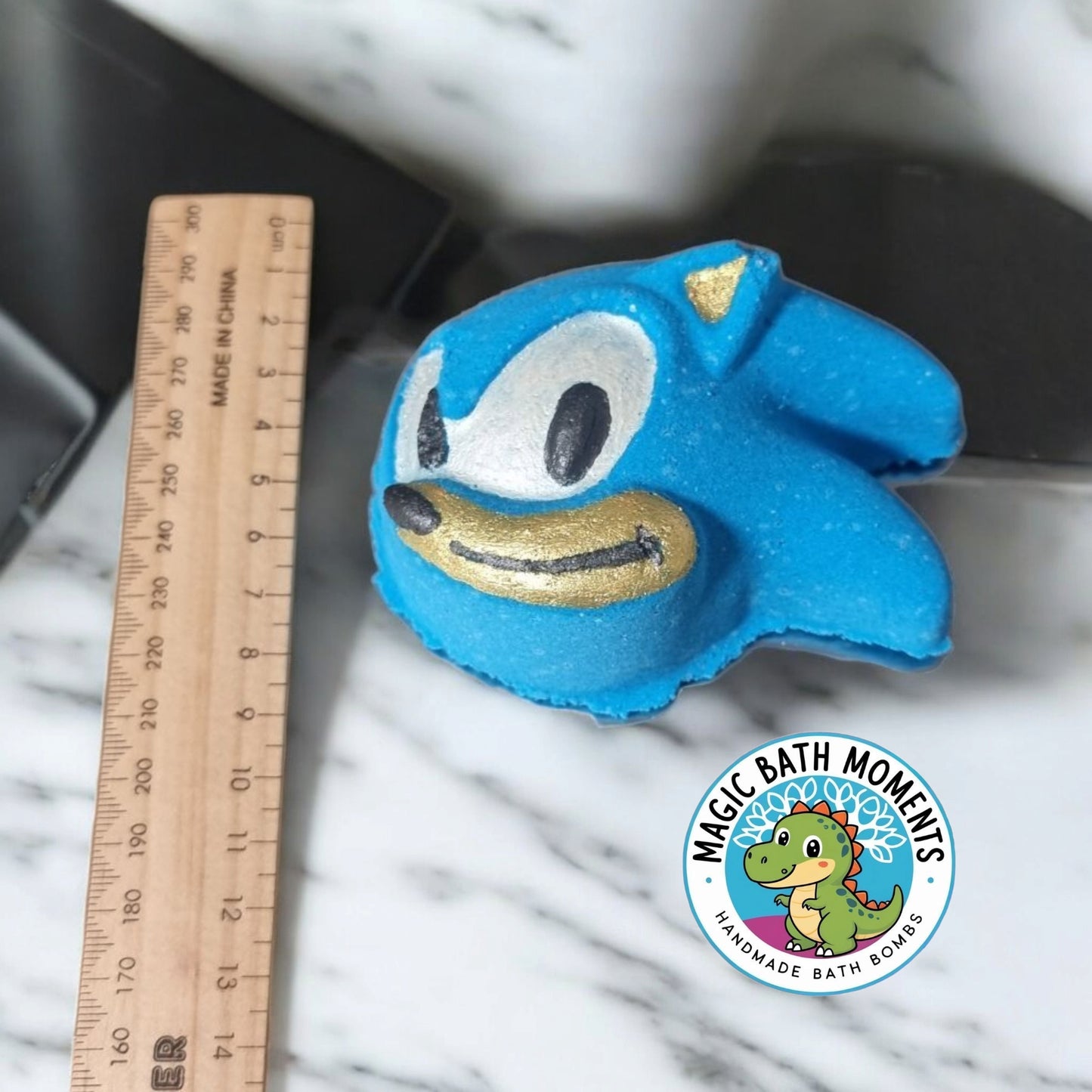 Sonic Speed Splash – Cherry Berry Chews Bath Bomb