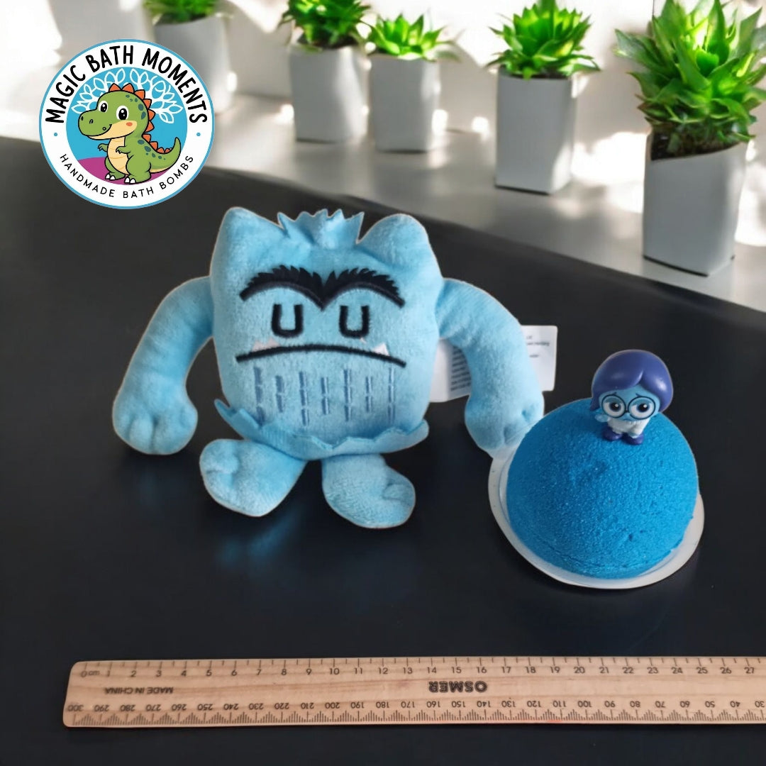 Sadness Bath Bomb – Emotional Learning & Bath Play with Surprise Toy