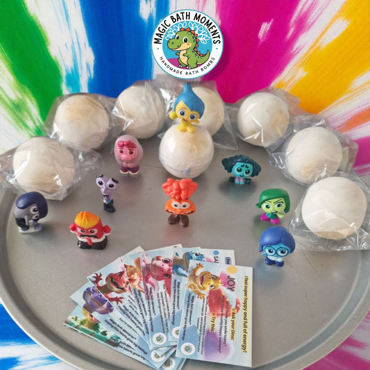 Inside Out Bath Bomb Gift Set – Handmade, Colourful & Fun Fizzy Surprise