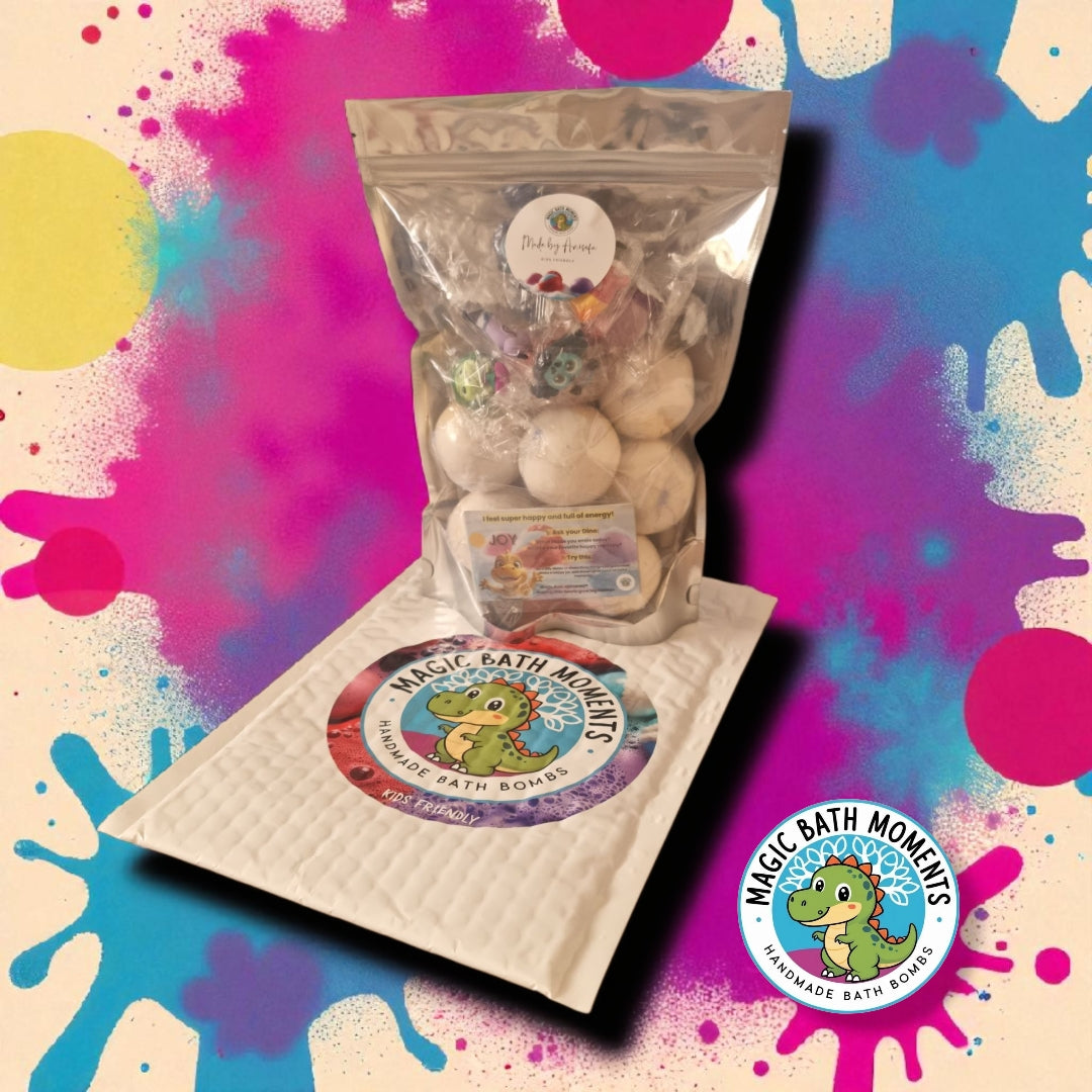 Inside Out Bath Bomb Gift Set – Handmade, Colourful & Fun Fizzy Surprise
